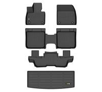 HAFIDI® Floor Mats & Cargo Liner Set Fit for 2025 Vinfast VF9 6 Seats All Weather Protection TPE Anti-Slip Automotive Full Set Floor Liners Custom Accessories - Black