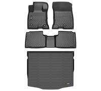 HAFIDI® Floor Mats & Cargo Liner Set Fit for Ford Escape Hybrid 2020-2024 All Weather Protection TPE Anti-Slip Car Full Set Floor Liners Custom Accessories - Black