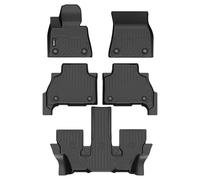 HAFIDI Floor Mats Custom for 2019-2025 BMW X7 6 Seats(40i, M50i, M60i) All Weather Protection TPE Heavy Duty Non-Slip Automotive Floor Liners Fits Front& 2nd & 3rd Row Full Set Accessories, Black
