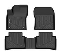 HAFIDI Floor Mats Custom for 2022-2016 Toyota Prius& Prius Prime All Weather Protection TPE Heavy Duty Non-Slip Automotive Floor Liners Fits Front& 2nd Row Full Set Accessories, Black