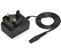 Hafiuege 15V Chager Compatible with Philips Shaver HQ8505 Cable UK, Norelco Series 3000, 5000, 7000, 9000 Beard Trimmer S3233, S3333, S1332, BT5502, BT9810, MG7790 MG7750