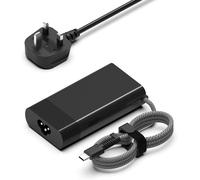 Hafiuege New Slim 65W USB-C Laptop Charger,Compatible with HP Envy, Spectre X360, EliteBook X360, Lenovo, Acer, Asus, Samsung, Macbook Pro and More, Travel Type-C Power Cord Supply