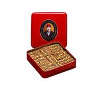 Hafiz Mustafa 1864 Istanbul, Turkish Delight, Ottoman Kadaifi, Dessert Snacks, Pistachio, Pomegranate, Milk - Turkish Sweets Tray Gift Ideas for Birthday, Christmas