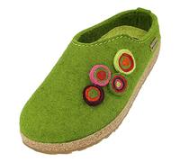 Haflinger 731023 Unisex Adults’ Slippers, (Grasgrün), 3.5 UK