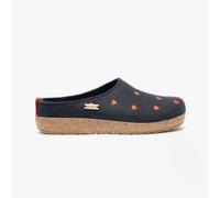 Haflinger CUORICINI Womens Slippers Navy - UK 4