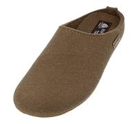 HAFLINGER Everest Fundus felt slippers in a simple design, Earth, 4 UK
