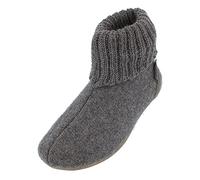 Haflinger Everest Karlo 481006, Unisex Kids' Slippers, Grey (Anthrazit/4), Child 8 UK (25 EU)