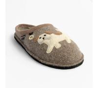 Haflinger FIDO Womens Slippers Beige - UK 8