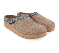 Haflinger - Grizzly Franzl - Slippers size 44, brown/sand