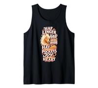Haflinger Horse Equestrian Hay Lover Tank Top