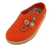 HAFLINGER Kanon 731023 Women's Slippers Orange Size: 9 UK