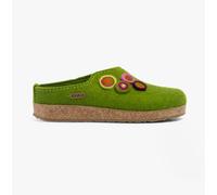 Haflinger KANON Womens Slippers Green - UK 7