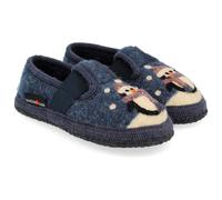 Haflinger - Kid's Pinguin - Slippers size 24, blue