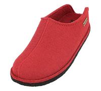 Haflinger Men's Flair Smily Open Back Slippers, (Rubin 11), 14 UK