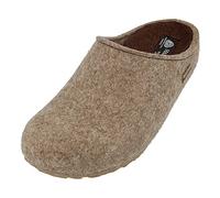 Haflinger Michel, Unisex Adults’ Unlined low house shoes , Beige (Torf 550) , 7 UK (40 EU)
