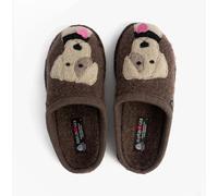 Haflinger RUDI Womens Slippers Brown - UK 6