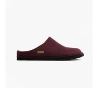 Haflinger SOFT Womens Loungewear/Nightwear Slip-On Mules-Bordeaux
