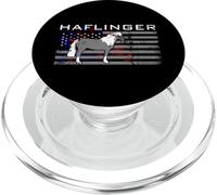 Haflinger The Avelignese Horse American Flag PopSockets PopGrip for MagSafe