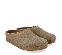 HAFLINGER TORBEN MEN'S / WOMEN'S WOOL FELT SLIPPERS TORF BROWN