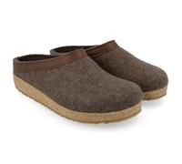 Haflinger TORBEN Womens Felt Clogs Mottled Brown - UK 5
