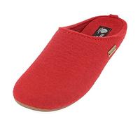 Haflinger Unisex Adults Everest Fundus Mule, Rot Rubin 11, 9.5 UK