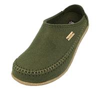 HAFLINGER Unisex Blizzard Credo Mule, Moss, 7.5 UK