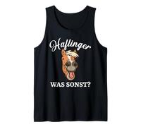 Haflinger was Sonst Funny Haflinger Tank Top