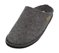 Haflinger Women's Flair Soft Open Back Slippers, (Anthrazit 4), 7.5 UK