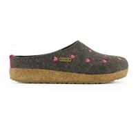 Haflinger - Women's Grizzly Cuoricini - Slippers size 5-6, brown