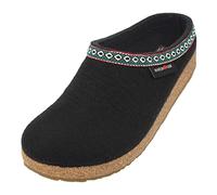 HAFLINGER Women's Grizzly Franzl Mule, Black 3, 5 UK