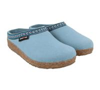HAFLINGER Women's Gz Classic Clog, Sky Blue, 4.5 UK