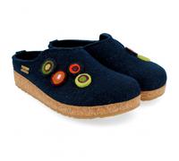 Haflinger Kanon, Womens Classic Slippers slippers, Blue (Kapitän 79), 6 UK (39 EU)
