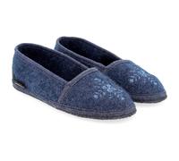 Haflinger - Women's Penelope - Slippers size 3-3,5, blue