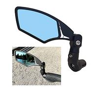 Hafny Bar End Bike Mirror HF-M900LS-FR08 (HF-M900LB-FR08 (Left Side, Anti-glare Blue Glass))