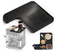HAFOEEP Silicone Mat for Ninja Luxe Café ES601UK ES701UK Coffee Machine Accessories, Protective Top Mat for Ninja Espresso Coffee Maker, Waterproof, Scratch-Resistant & Heat-Resistant, Black