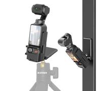HAFOKO Magnetic Mount Stand Compatible for DJI Osmo Pocket 3 with 1/4” Tripod Hole 180°Adjustable Handle Multi-Function Magnet Frame Suction Base Vertical Surfaces Adapter