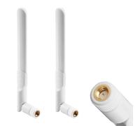HAFRILY 2PCS 5dBi 4G LTE Antenna SMA Male Omnidirectional Aerial for Router External Signal Booster TP Link Antenna Compatible with 4G Router Wireless Modem LTE WCDMA Networks Indoor Outdoor Use
