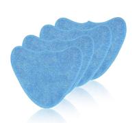 HAFRILY 4Pack Microfiber Steam Mop Pads Replacement for VAX S85-CM | Compatible with S86-SF-P, S86-SF-T, S86-SF-C, Steam Cleaner Pads, Blue 30.5x25cm for Efficient Floor Cleaning