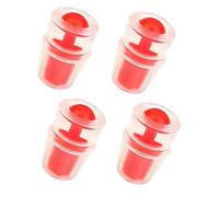 HAFRILY 4Pcs Bite Valve Replacement Sheath Reusable Silicone Hydration Bladder Bite Valve for Most Hydration Bags Hydration Pack System