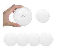 HAFRILY 5pcs Silicone Door Stopper,8cm Thickened Rubber Door Stop White Rubber Door StopWall Protector Self Adhesive Easy to Remove Door Handle Protectors Door Pads Stop Slamming