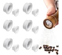 HAFRILY Pepper Mill Replacement Parts Salt and Pepper Grinder Ceramic Grinder Core Compatible with Le Creuset Salt and Pepper Mill and Le Creuset Pepper Grinder Made of 95 Percent High Grade Ceramic