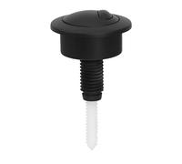HAFRILY Toilet Flush Button Adjustable Toilet Push Button Flush Replacement, Dual Flush Toilet Push Button for Twyford Optima 49, 39-42mm(Black)