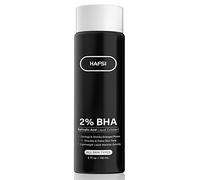 HAFSI 2 Percent BHA Skin Perfecting Salicylic Acid Liquid Exfoliant Serum Face Exfoliating Peel Fights Blackheads Enlarged Pores with For Combination and Oily 118 ml / 4 fl oz, Transparent
