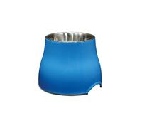 Dogit Elevated Dog Dish - Blue - Large