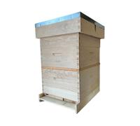 Hagens Beekeeping Kd910 Langstroth, Complete Hive Kit With Frames & Wax Foundation - Pine