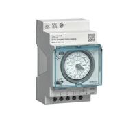 Hager 1-Channel 3 Mod 24-Hour Time Switch, Din-Rail Mounted