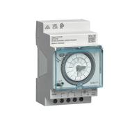 Hager 1-Channel 3 Mod 7-Day Time Switch With Reserve, Din-Rail Mounted