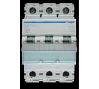 HAGER 10 AMP CURVE C 10kA TRIPLE POLE MCB CIRCUIT BREAKER 461580 NCN310A