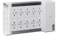 Hager 10 Way Klik Lighting Distribution Unit Klds10
