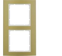 Hager 10123046 Wall Plate and Switch Cover Gold Aluminium 90.7 mm 152.5 mm